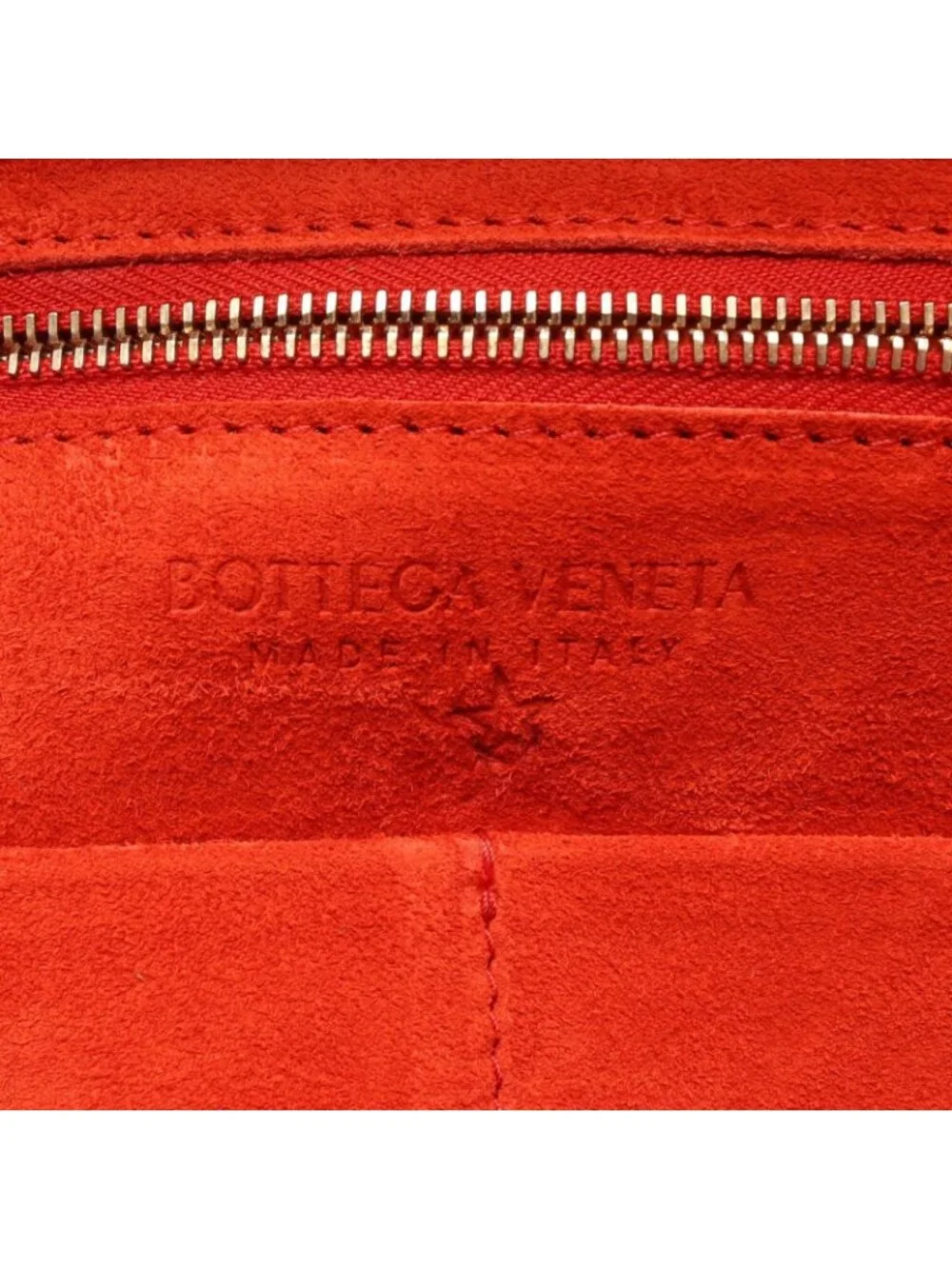 Bottega Veneta Tote Arco Maxi Intrecciato Red Suede